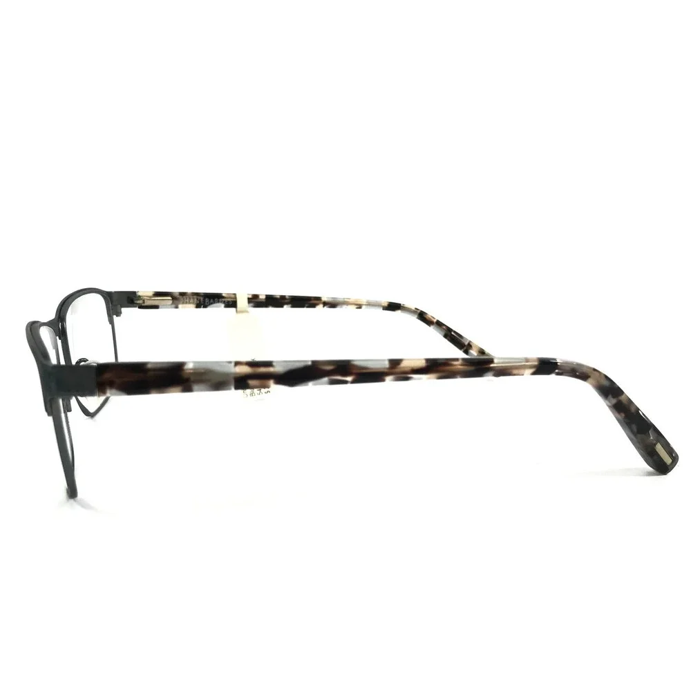 Jhane Barnes Eyeglasses Frames Uniform BL Blue Tortoise Rectangle 54-17-140